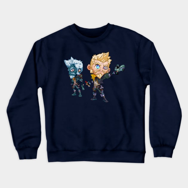 Borderlands 3 - Zane Crewneck Sweatshirt by eusrock